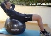 treino em casa-abdominal-crunch-fitball