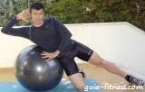 obliquo em fitball