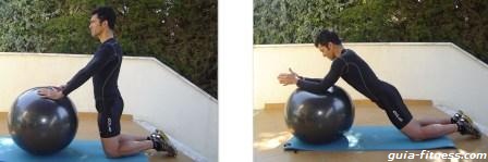 treino core-prancha abdominal-fitball-lombar