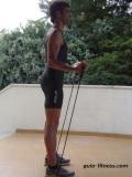 auto treino-curl biceps-exercicio-elastico