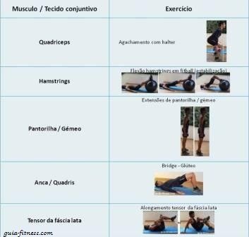 exercicios para o joelho